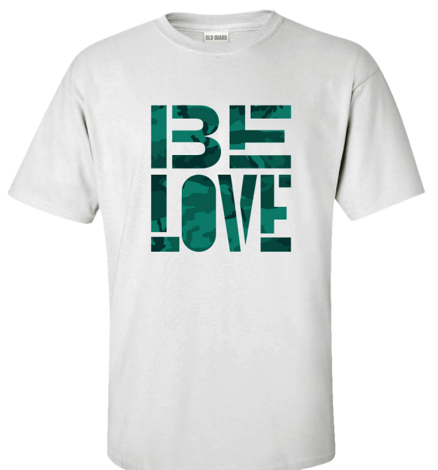 Be Love Green Camo T-Shirt