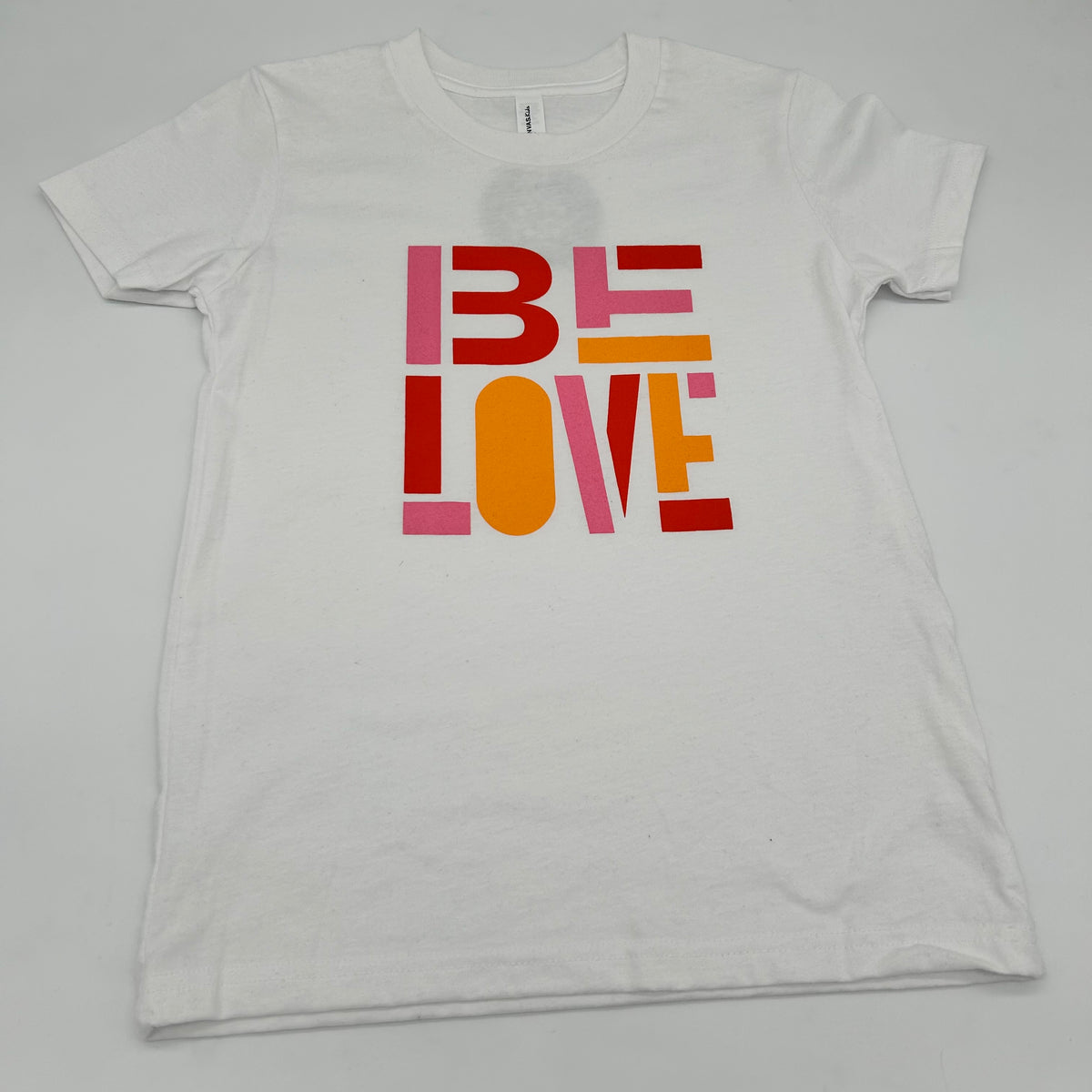 Be Love Youth Tee Pink Multi